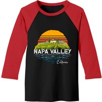 Vintage Napa Valley Winery California Baseball Tees for Men — Mens T Shirts