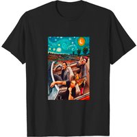 T-shirt pour hommes Salvador Dali et Vincent Van Gogh — T-shirts pour hommes