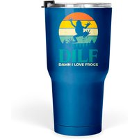Dilf Damn I Love Frogs 30 Oz Tumbler