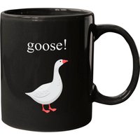 Cartoon Goose Mugs Funny for Black