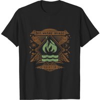 T-shirt pour hommes Hot Water Music en noir — T-shirts pour hommes