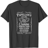 T-shirt Papillons Dog Old Time No1 Breed pour hommes — T-shirts pour hommes