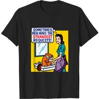 T-shirt humoristique "Shaving The Beaver" pour hommes — T-shirts pour hommes
