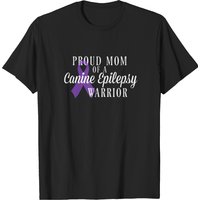 T-shirt Fier Maman d'un Guerrier de l'Épilepsie Canine