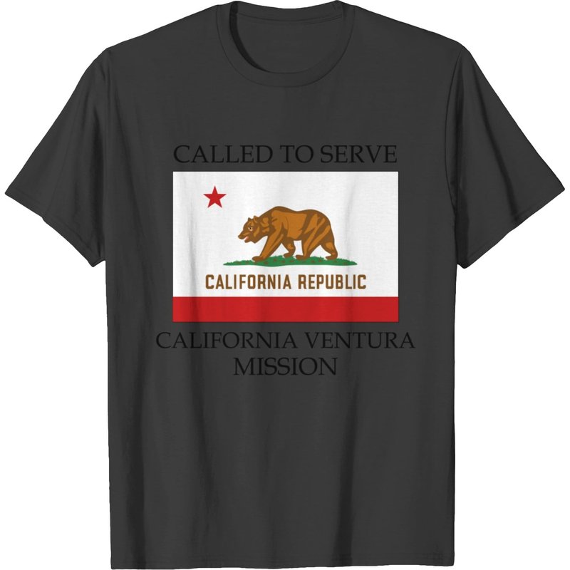 California Ventura LDS Mission Called to Serve T-shirt for Men — Mens T Shirts