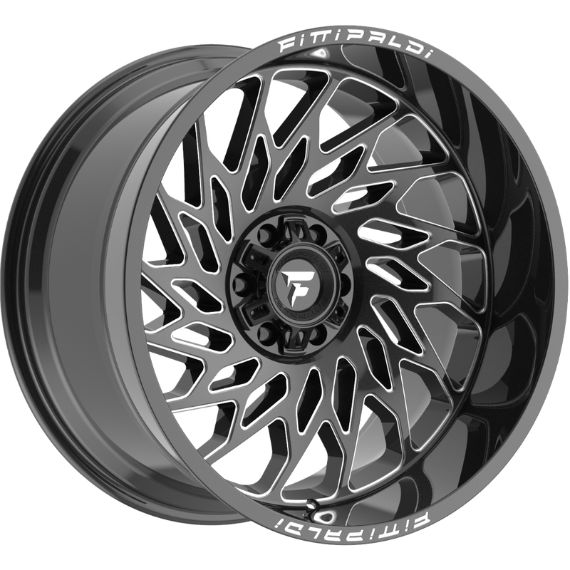 Roues Fittipaldi Offroad FA20BM Moulées Noires - 22x12 - 8x170