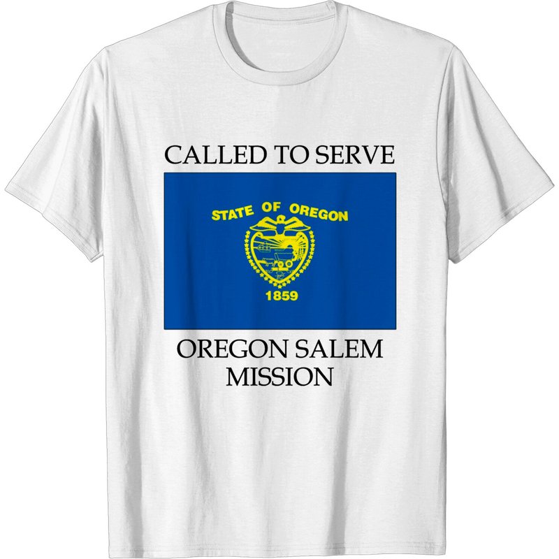 T-shirt pour hommes Oregon Salem Mission LDS Appelé à Servir — T-shirts pour hommes
