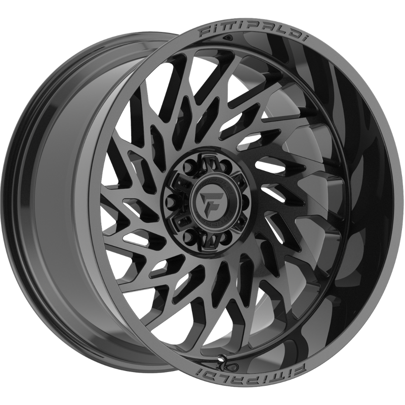 Roues Fittipaldi Offroad FA20B Noir Brillant - 22x12 - 8x180