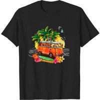 Hippie Van T-Shirt for Men - Black — Mens T Shirts
