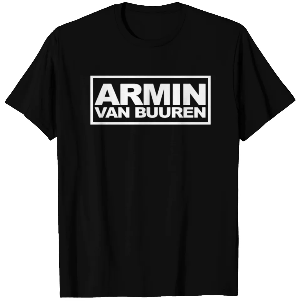 T-shirt Armin Van Buuren pour hommes en noir — T-shirts pour hommes