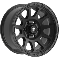 Roue Fittipaldi Offroad FT105SB Noir Satiné - 20x9 - Motif de Boulons 8x180