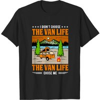 T-shirt Van Life pour hommes en noir