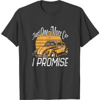 T-shirt Vintage Just One More Car I Promise pour hommes — T-shirts pour hommes