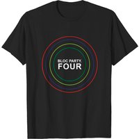 T-shirt Bloc Party Four Indie Pun pour hommes