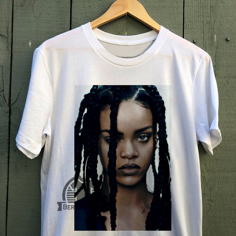 T-shirt Noir pour Hommes Rihanna — T-shirts pour hommes