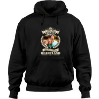 Hoodie Unisexe Noir Heartland