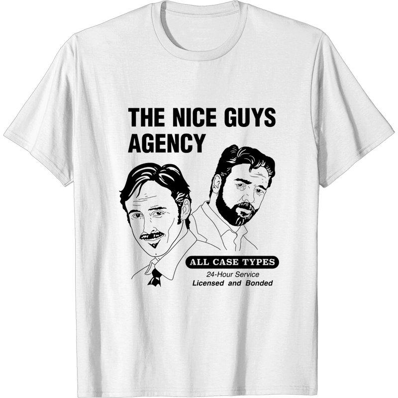T-shirt pour hommes The Nice Guys Agency - Front Tee — T-shirts pour hommes