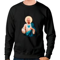 Sweatshirt unisexe noir Saint Walter White — Sweats à capuche pour hommes