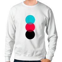 Sweatshirt Unisexe Mike Stud en Gris Foncé