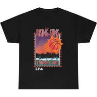 Vintage The Rising Suns Phoenix Sun Shirt, Unisex Basketball T-Shirt — Mens T Shirts