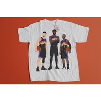 Devin Booker Chris Paul Deandre Ayton Men's T-Shirt — Mens T Shirts