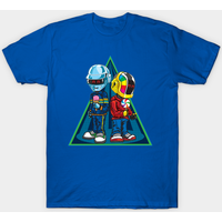T-shirt pour hommes Daft Punk en noir