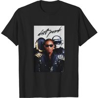T-shirt pour hommes Daft Punk en noir