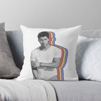 Nick Jonas Layered Throw Pillow - Royal Blue Cover Only — Decorative Cushions