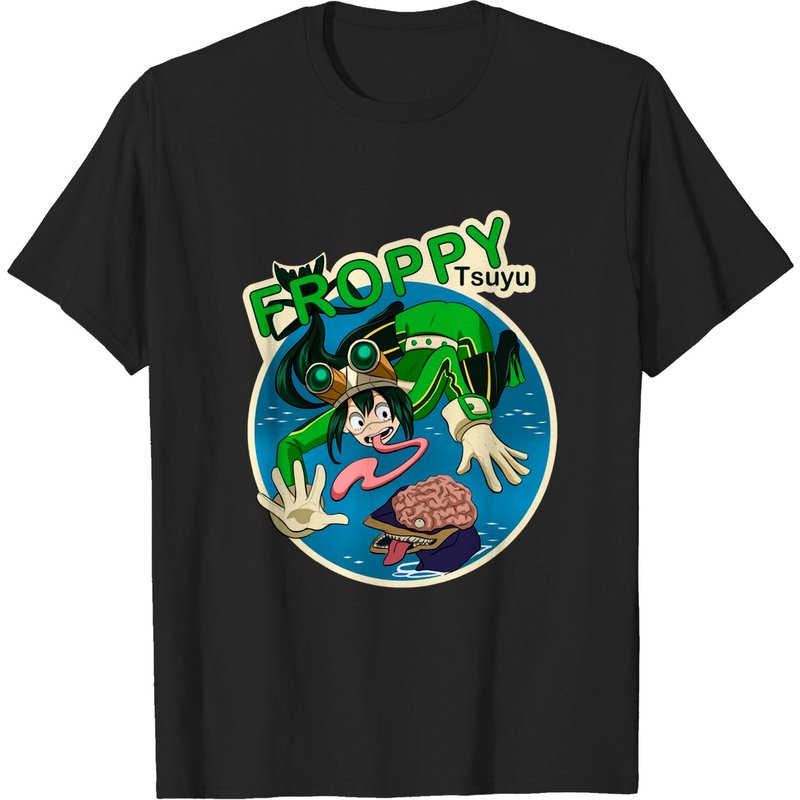 Froppy Men's Black T-Shirt — Mens T Shirts