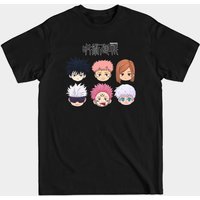 T-shirt pour hommes Jujutsu Kaisen Chibi Heads