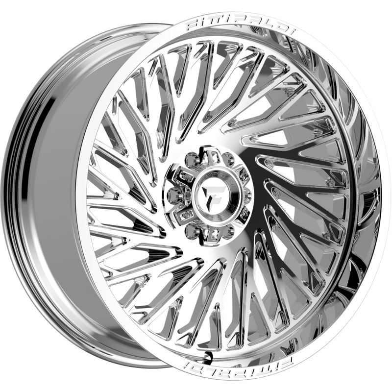 Roues Fittipaldi Offroad FA15MC Chrome - 22x10 - Motif de boulons 8x170 — Roues et jantes