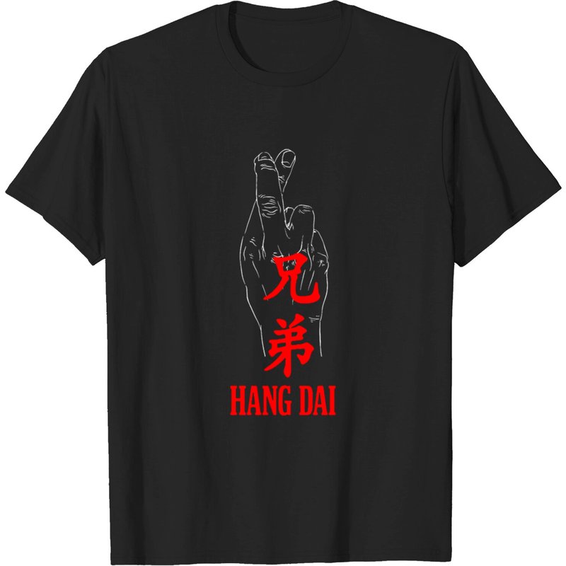 Hang Dai! Deadwood Men's T-Shirt in Black — Mens T Shirts