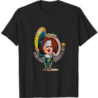 Vicente Fernandez El Rey T-Shirt for Men in Black — Mens T Shirts