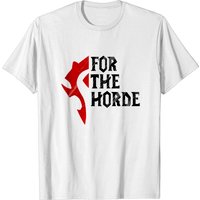 For The Horde! Warcraft Men's T-Shirt — Mens T Shirts