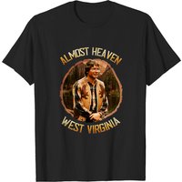 T-shirt John Denver Design Almost Heaven