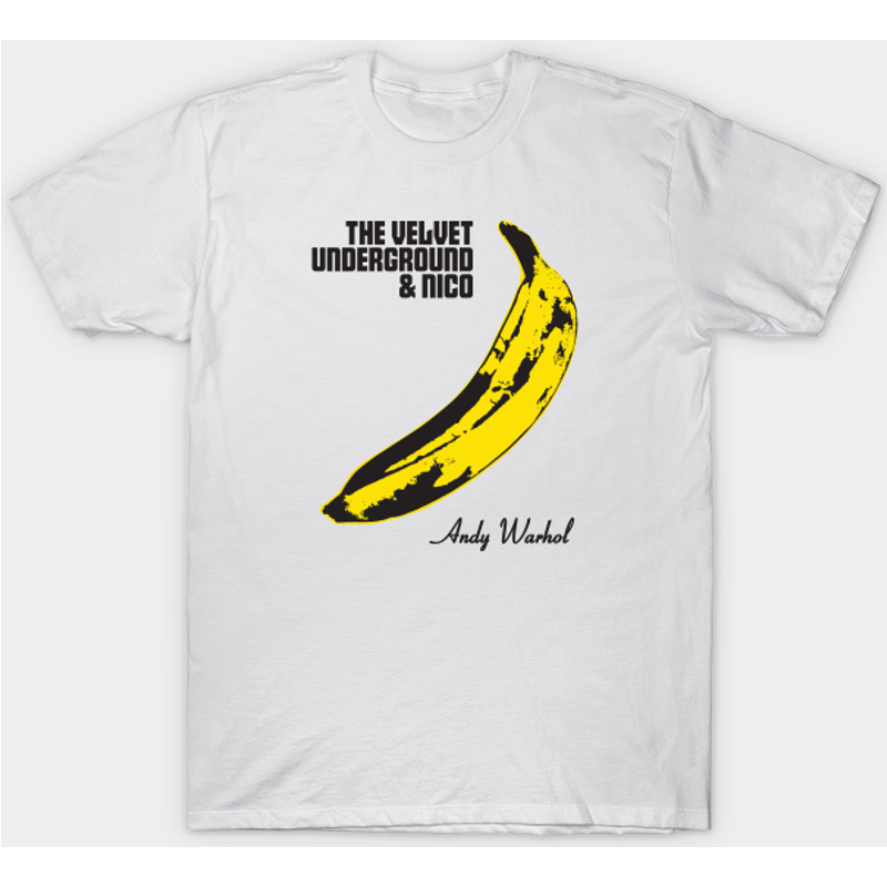 T-shirt pour hommes Velvet Underground en bleu royal — T-shirts pour hommes