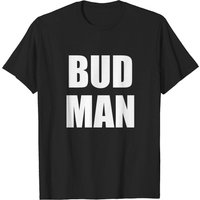 Bud Man - T-shirt pour hommes Bud en noir — T-shirts pour hommes