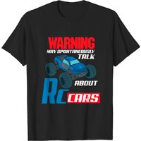 T-shirt Rc Car Télécommande pour Hommes - Noir — T-shirts pour hommes