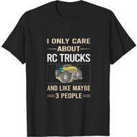 T-shirt amusant 3 personnes camion RC pour hommes — T-shirts pour hommes