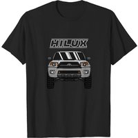 T-shirt Toyota Hilux 4x4 pour hommes - Noir — T-shirts pour hommes