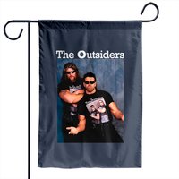 Drapeaux de jardin The Outsiders Scott Hall Razor Ramon Bad Guy RIP — Drapeaux décoratifs