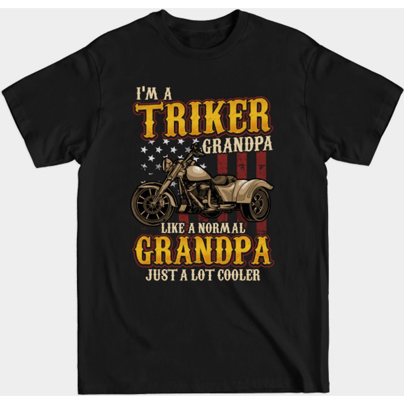 T-shirt Trike Triker Biker Papi pour hommes — T-shirts pour hommes