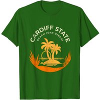 Cardiff State Beach Vintage T-Shirt for Men — Mens T Shirts