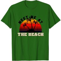 Meet Me At The Beach - Beach House Men's T-Shirt — Mens T Shirts