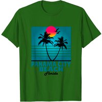 T-shirt souvenir de Panama City Beach en Floride pour hommes