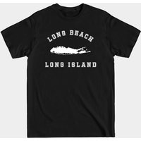 T-shirt de style plage Long Island pour hommes — T-shirts pour hommes