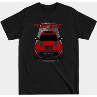 Ram 1500 TRX Flame Red Men's T-Shirt — Mens T Shirts