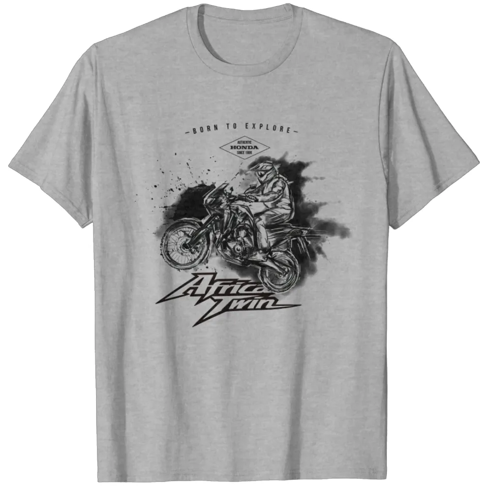 T-shirt pour hommes Africa Twin Motorbike Adventure — T-shirts pour hommes