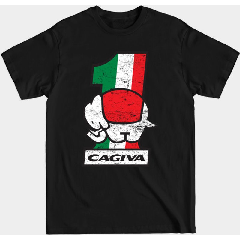 T-shirt Cagiva Moto pour hommes — T-shirts pour hommes