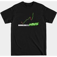 Forex Knowledge Is Profit - T-shirt Forex Trader pour hommes